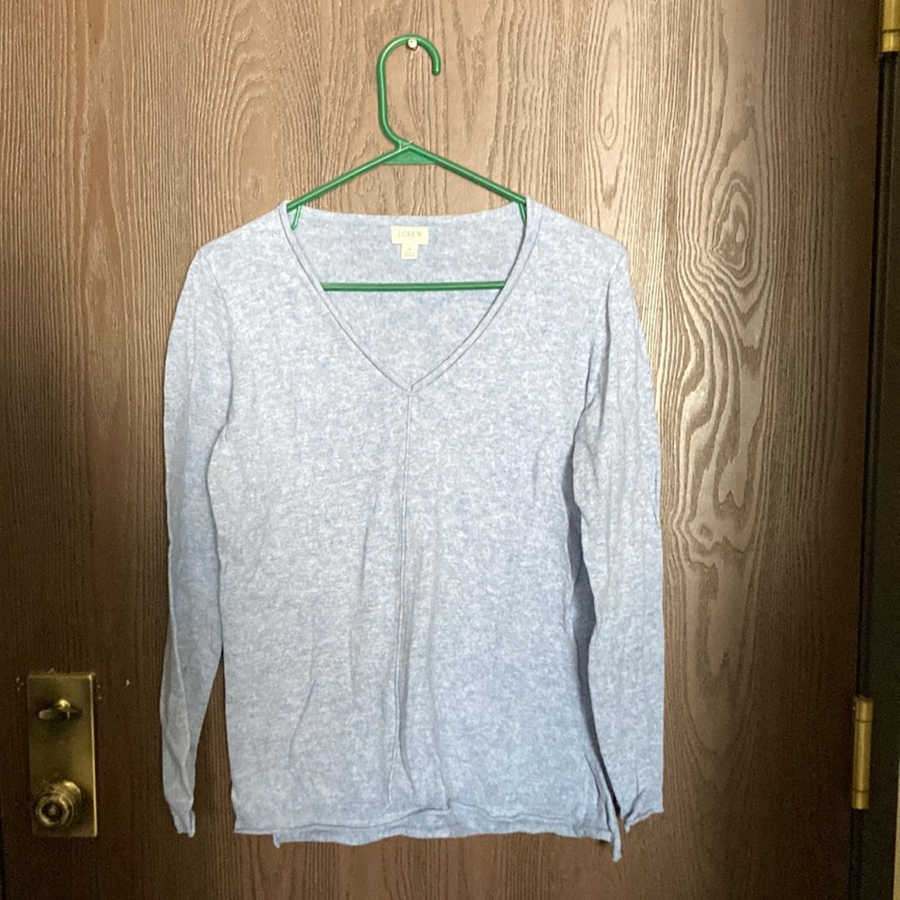 S JCrew light blue Top